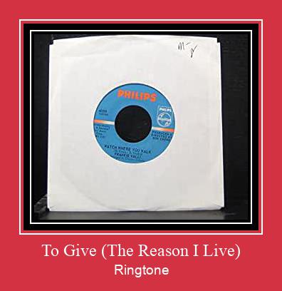 To Give (The Reason I Live) 벨소리 다운로드 무료