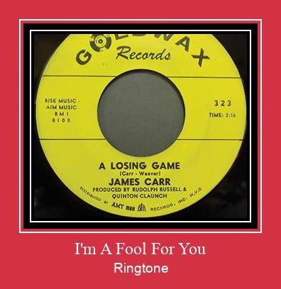 I'm A Fool For You Ringtone atsisiųsti nemokamai