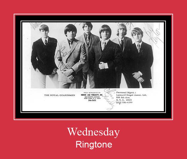 Wednesday Ringtone Download pulsuz