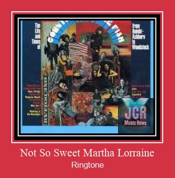 Not So Sweet Martha Lorraine Vyzvánění ke stažení zdarma