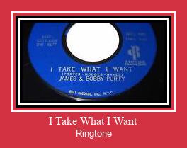 I Take What I Want Ringtone allalaadimine tasuta