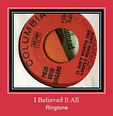 I Believed It All Klingelton kostenlos downloaden.