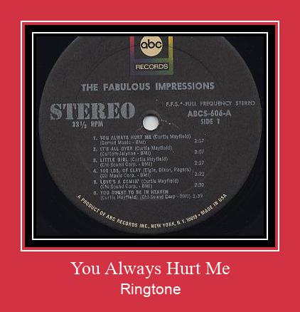 You Always Hurt Me Ringtone Download pulsuz