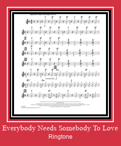 Everybody Needs Somebody To Love Ringtone Download Proste.