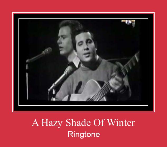 A Hazy Shade Of Winter Zil sesi indir ücretsiz