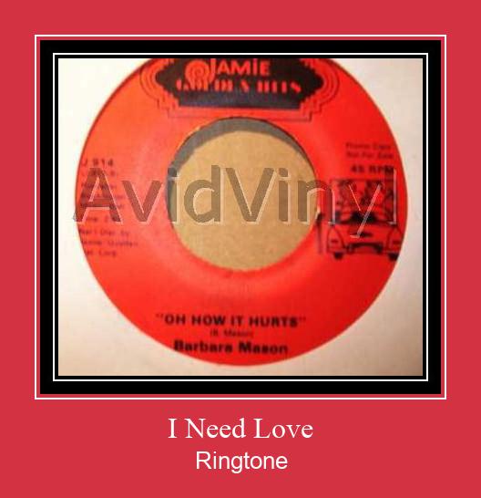 I Need Love Suoneria Download gratuito.