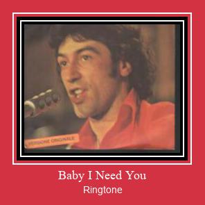 Baby I Need You Suoneria Download gratuito.