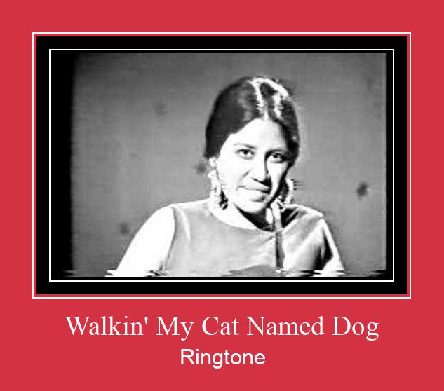 Walkin' My Cat Named Dog Ringtone atsisiųsti nemokamai