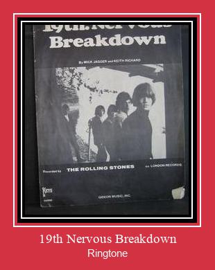 19th Nervous Breakdown 着信音を無料でダウンロード