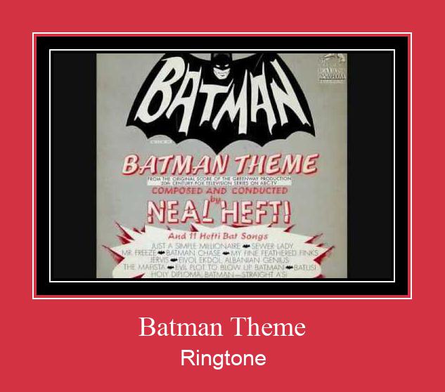 Batman Theme Vyzvánění ke stažení zdarma