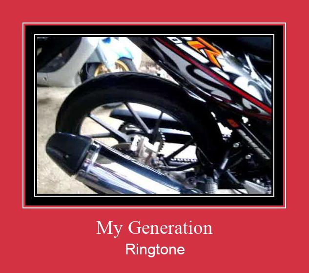 My Generation ரிங்டோன் பதிவிறக்க இலவச