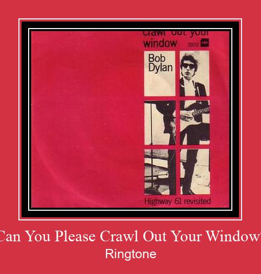 Can You Please Crawl Out Your Window? Nada Dering Unduh gratis