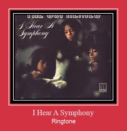 I Hear A Symphony צלצול הורד חינם