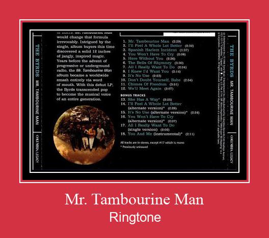 Mr. Tambourine Man Téléchargement de sonnerie GRATUIT