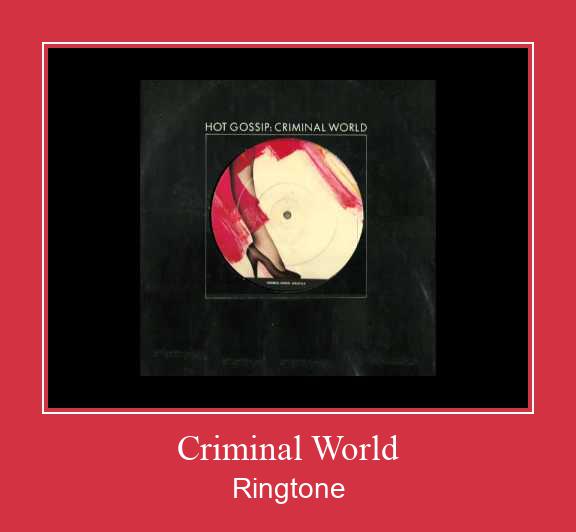 Criminal World Klingelton kostenlos downloaden.