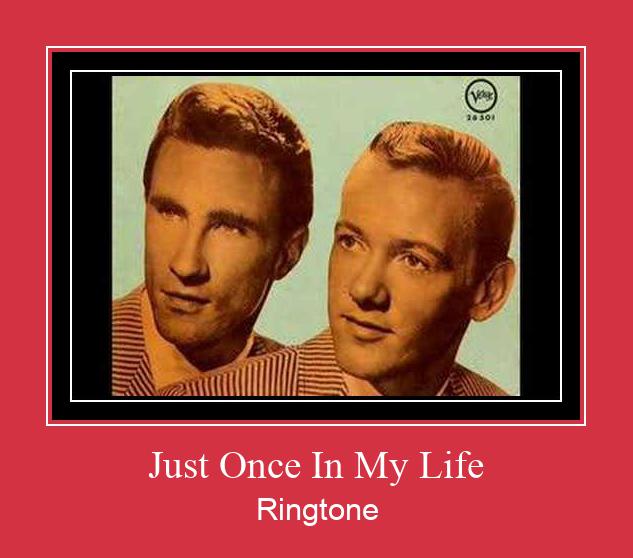 Just Once In My Life Ringtone Download Proste.