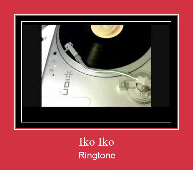 Iko Iko ரிங்டோன் பதிவிறக்க இலவச