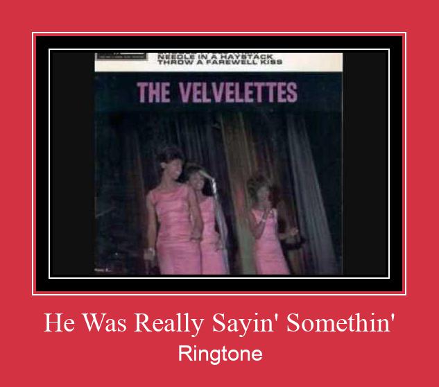 He Was Really Sayin' Somethin' Zil sesi indir ücretsiz
