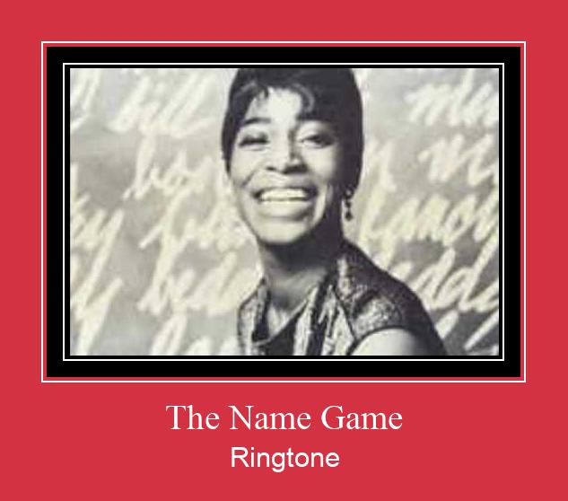 The Name Game Suoneria Download gratuito.