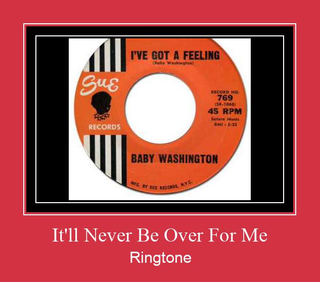 It'll Never Be Over For Me Ringtone Download Proste.