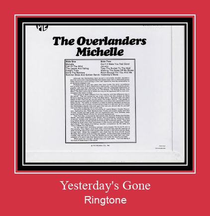 Yesterday's Gone Ringtone Download Besplatno