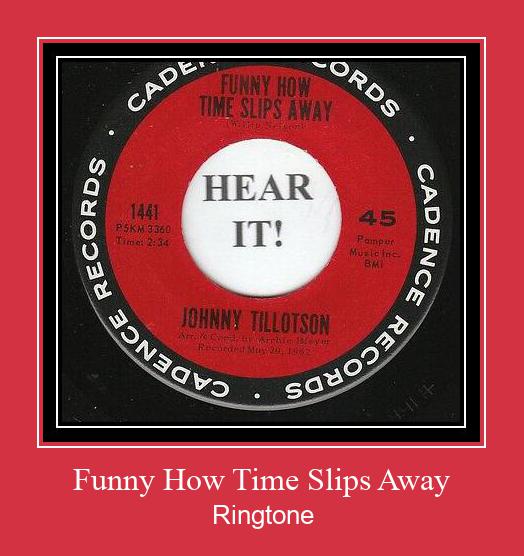 Funny How Time Slips Away Zil sesi indir ücretsiz