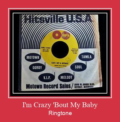 I'm Crazy 'Bout My Baby Ringtone Download Free