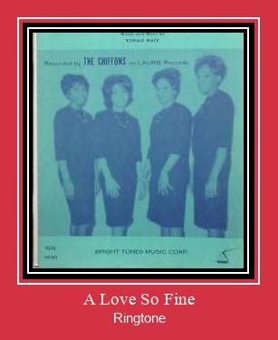 A Love So Fine ringtone دانلود رایگان