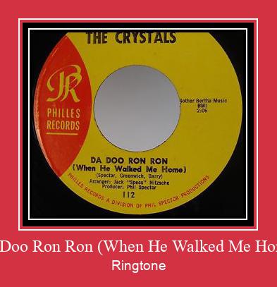Da Doo Ron Ron (When He Walked Me Home) צלצול הורד חינם