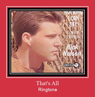 That's All Ringtone download gratis
