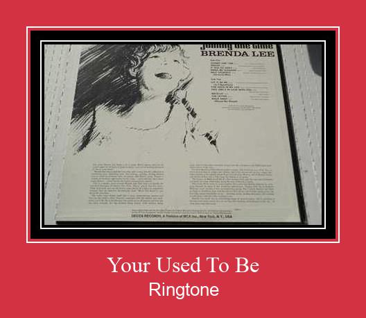 Your Used To Be Ringtone Download Free