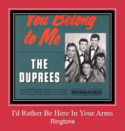 I'd Rather Be Here In Your Arms Suoneria Download gratuito.