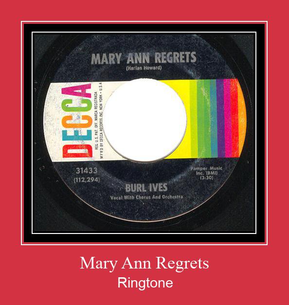 Mary Ann Regrets Ringtone Muat turun percuma.