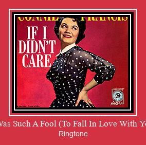 I Was Such A Fool (To Fall In Love With You) צלצול הורד חינם