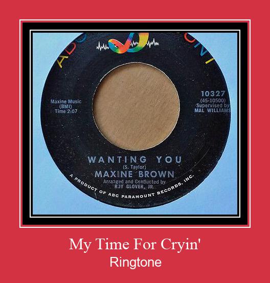 My Time For Cryin' Ringtone allalaadimine tasuta
