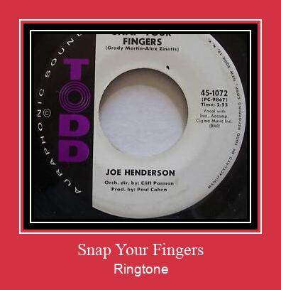 Snap Your Fingers Ringtone Download Free