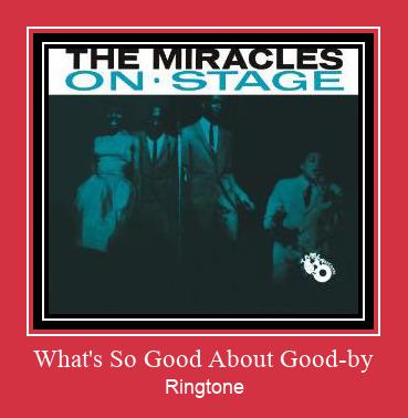 What's So Good About Good-by Csengőhang letöltés ingyenes