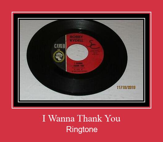 I Wanna Thank You Ringtone atsisiųsti nemokamai