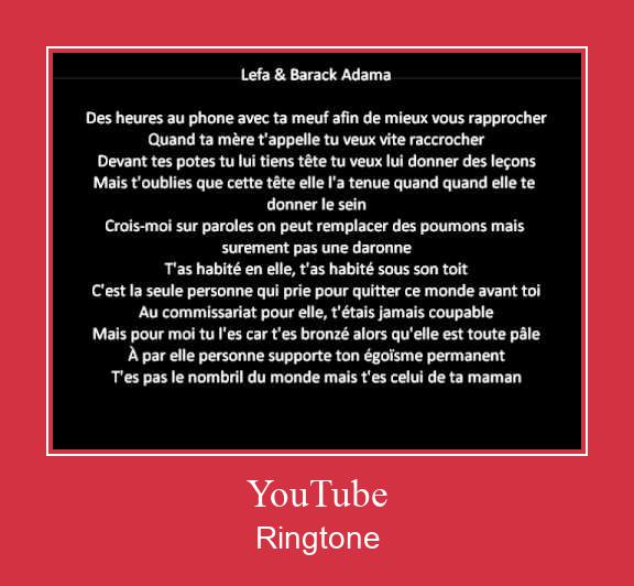 YouTube Ringtone Download Proste.