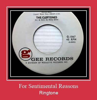 For Sentimental Reasons צלצול הורד חינם