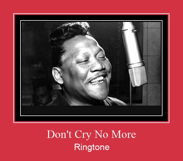 Don't Cry No More ringtone دانلود رایگان