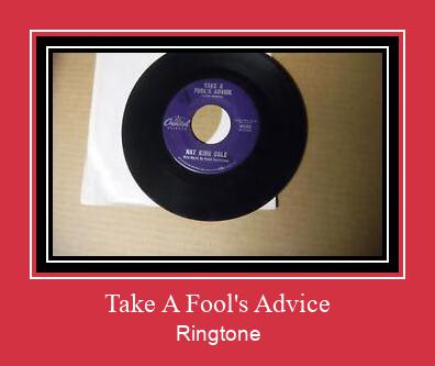 Take A Fool's Advice צלצול הורד חינם