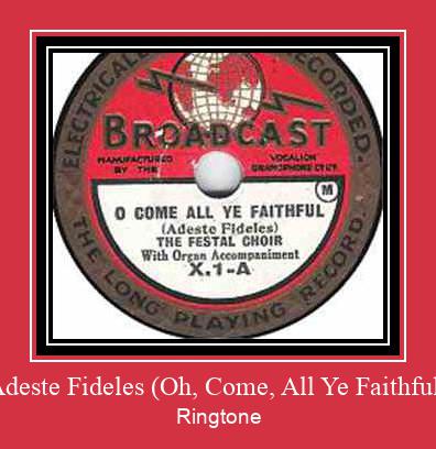 Adeste Fideles (Oh, Come, All Ye Faithful) 벨소리 다운로드 무료