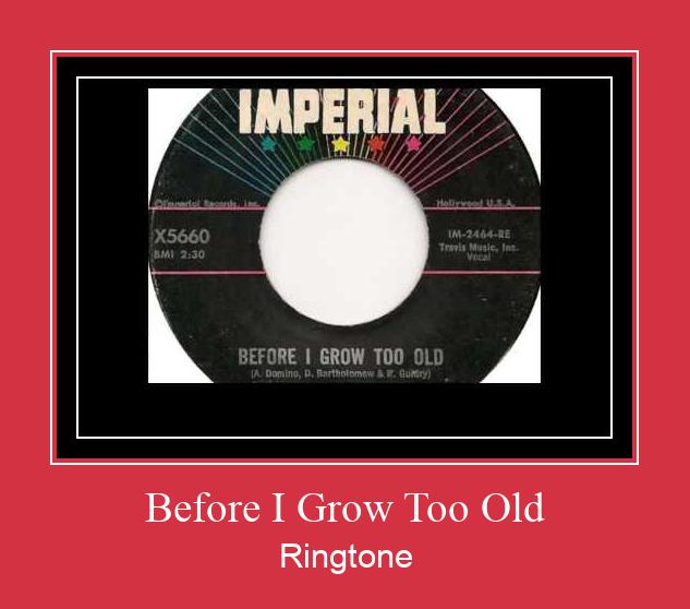 Before I Grow Too Old Csengőhang letöltés ingyenes