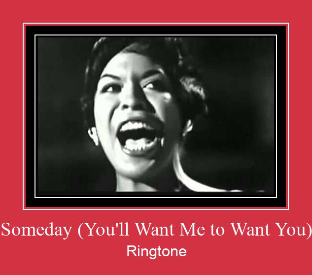 Someday (You'll Want Me To Want You) צלצול הורד חינם