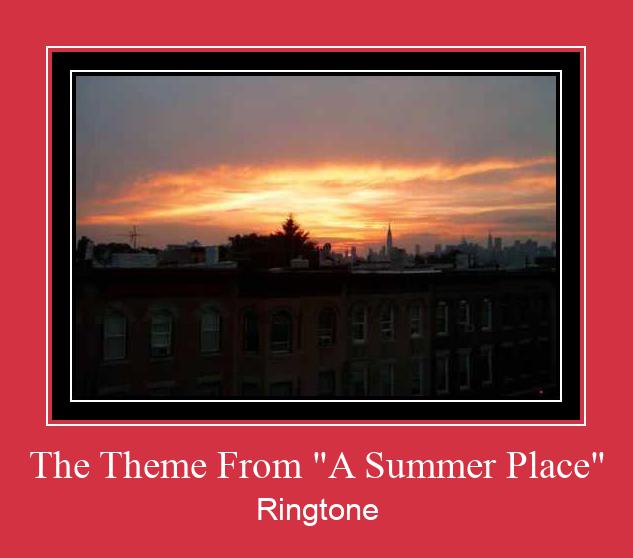 The Theme From 'A Summer Place' 벨소리 다운로드 무료