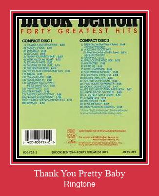 Thank You Pretty Baby Ringtone atsisiųsti nemokamai