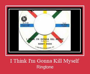 I Think I'm Gonna Kill Myself Ringtone Download pulsuz