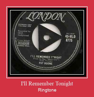 I'll Remember Tonight Ringtone Descărcați gratuit