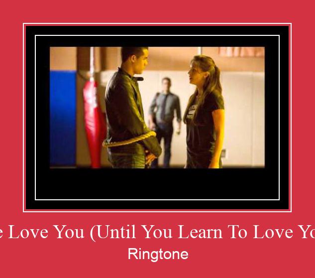 Let Me Love You (Until You Learn To Love Yourself) Ringtone atsisiųsti nemokamai